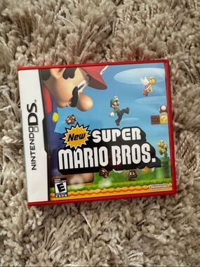 Nintendo DS New Super Mario Bros. - Red Case